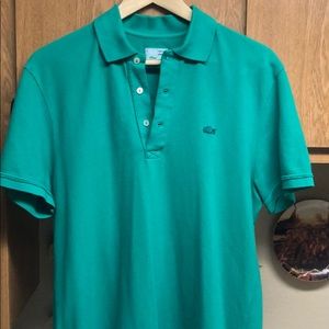 Lacoste Shirts - Lacoste Vintage Washed Polo 👕 Lacoste Shirts - Lacoste Vintage Washed Polo 👕